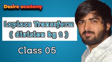|| LT || Class 05 || Integration of Laplace Transform ||