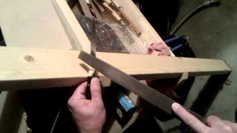 Sharpen Knife With Mill Bastard File