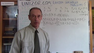 Unizor - Random Variables - Problems 5