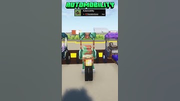Minecraft Vehicle Mods #1 #shorts #minecraft