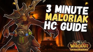 3 Minute Maloriak HC Guide BWD | Cataclysm Classic