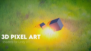 Pixel Art in 3D! | Unity 3D Pixel Shaders Update
