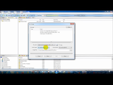 Video: Làm cách nào để ghi ảnh ISO khởi động vào đĩa CD CD ROM?