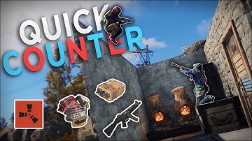 QUICKEST COUNTER RAID on my NEIGHBOR for EASY LOOT!  - Rust Solo Survival #2