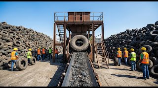 Inside the High-Tech World of Car Tire Production (Full Process)