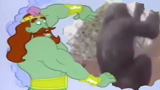 Behold! Monkey flip!