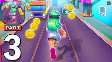 Street Rush - Running Game - Gameplay Walkthrough Part 3 - Subway Street Rush (Android, iOS)