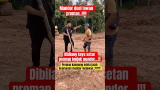 Mandor Proyek Duel Dengan Preman Minta Jatah Keamanan