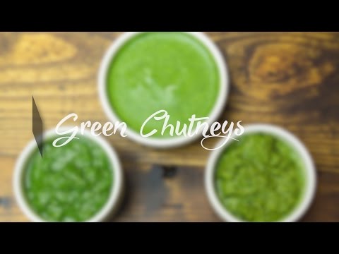 3 Ways to Make Green Chutney / How to Prepare Coriander Dip | Dhaniya Chatni Recipes