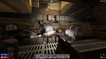 7 days to die alpha 16: 28 day horde night with turrets