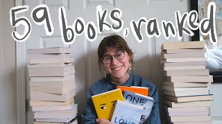 tier ranking every book i've read this year from worst to best