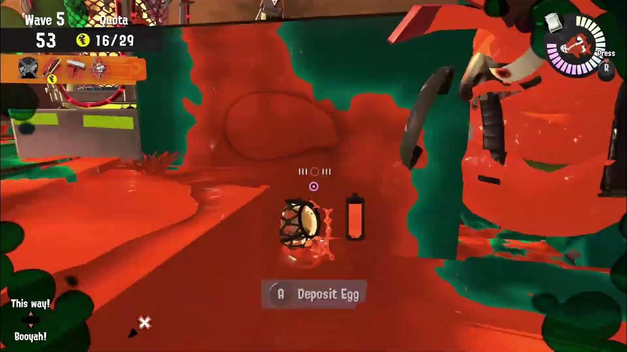 Eggstra Work D Splatoon 3 Salmon Run YouTube