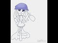 Jellyfish oc after removing Isfrid the sea lion and Flykra the fur seal