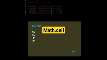 Math.ceil | javascript tutorial #shorts #javascript #html