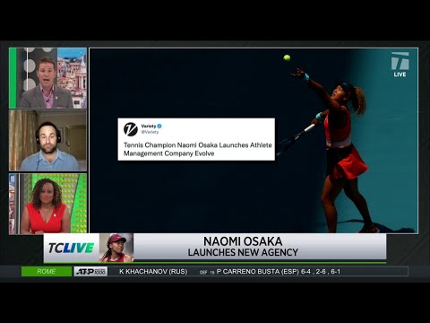 Tennis Channel Live: Osaka starts her own Agency