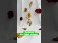 😵‍💫🌸🪴Woww😱Real Flowers🫣 #resinart #resinjewelry #resin #resincreation #artist #diy