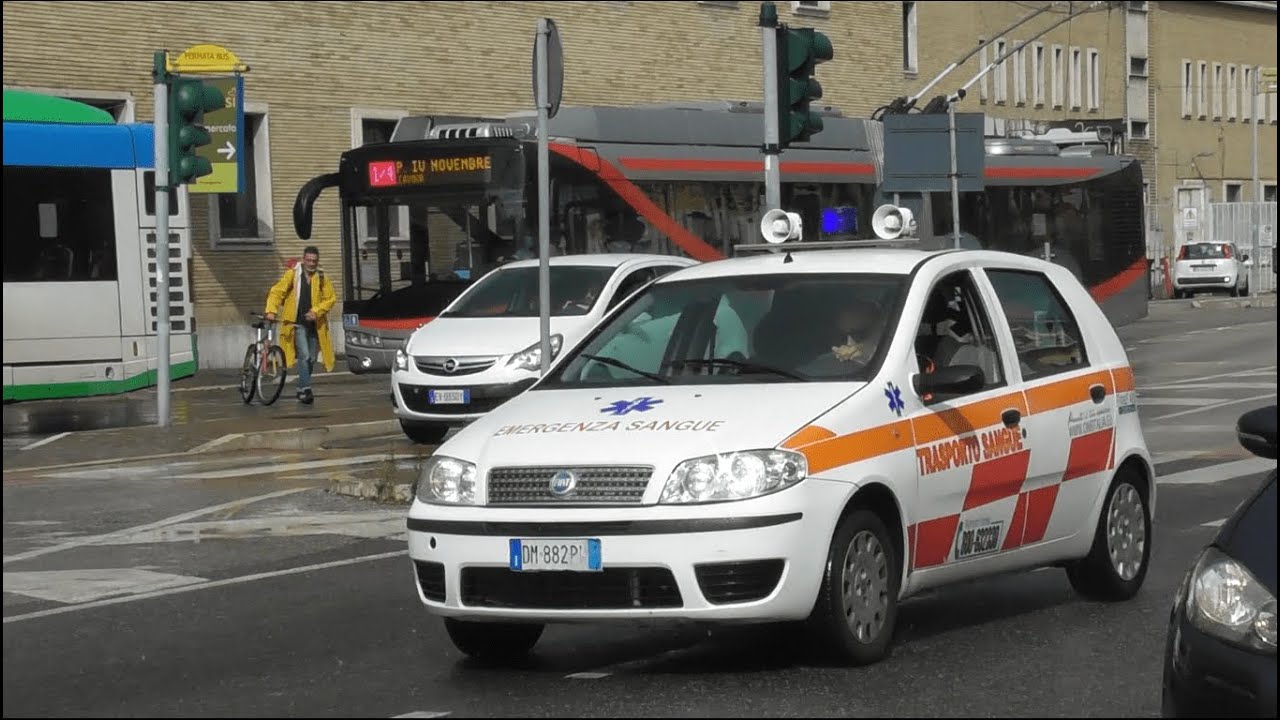 Fiat Punto First Aid One Italia in Emergenza / Blood Transport Car in Emergency