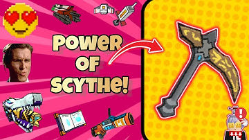 The power of Scythe in Build and Shoot - Blockman GO