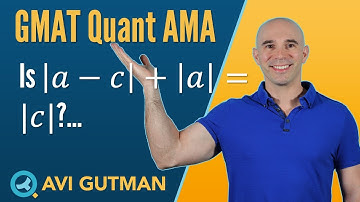 Is |a - c| + |a| = |c|?: Quant Reasoning AMA