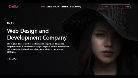 Free Bootstrap Website Template || Responsive Bootstrap Website || With Source Code || Source coder