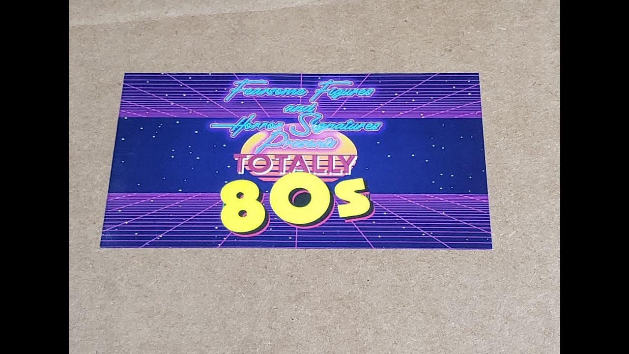 Fearsome Figures!! Totally 80's!!! Autograph Mystery Box!!!