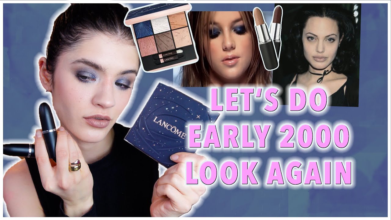 Early 2000 Are Back Again 💙 | Trying The Lancome Celestial Rose