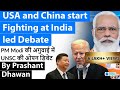 USA and China start Fighting at India led Debate in UNSC