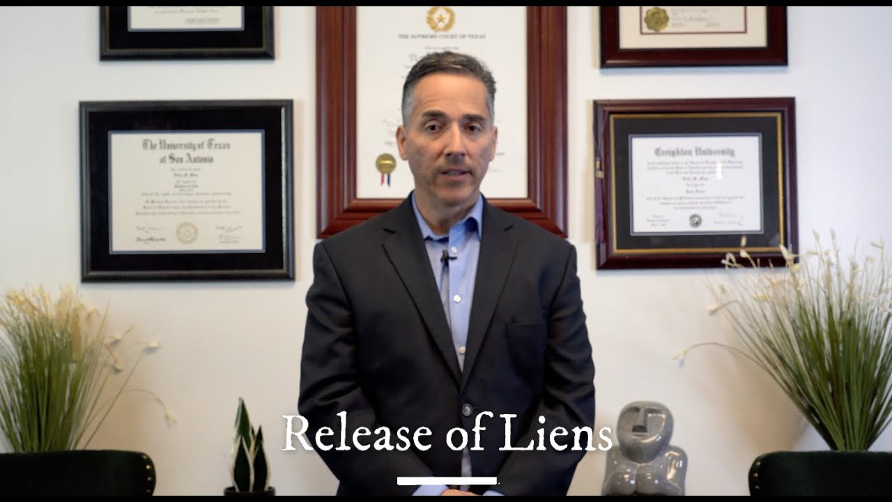 How to Get A Release of Lien on a Property