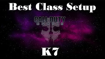 Best Class Setup: K7 | Call of Duty: Ghosts LIVE Xbox One Gameplay