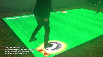 big screen Interactive device Radar Eye Dance floor Interactive touch control software