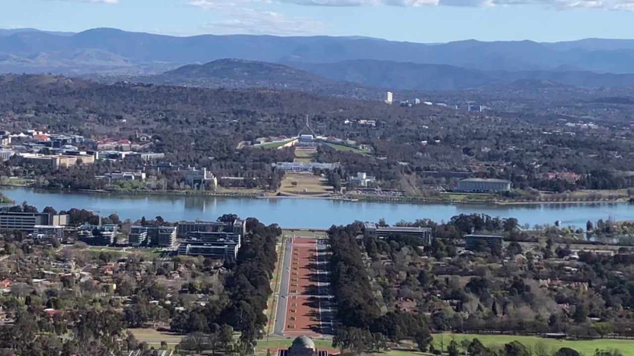Beautiful Canberra Mount Ainslie Lookout YouTube