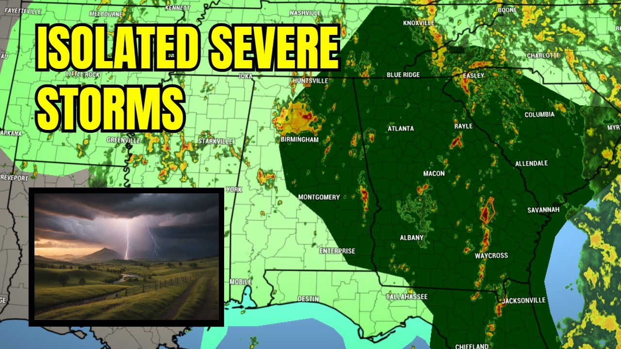 Severe storms, flash flooding possible across the southeast through ...
