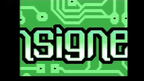 Unsigned by Byterapers, Inc. (C-64 demo)