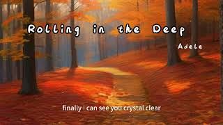 Rolling in the Deep - Adele ( Lyrics )