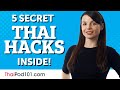 5 Thai Learning Hacks that You Didn’t Know About