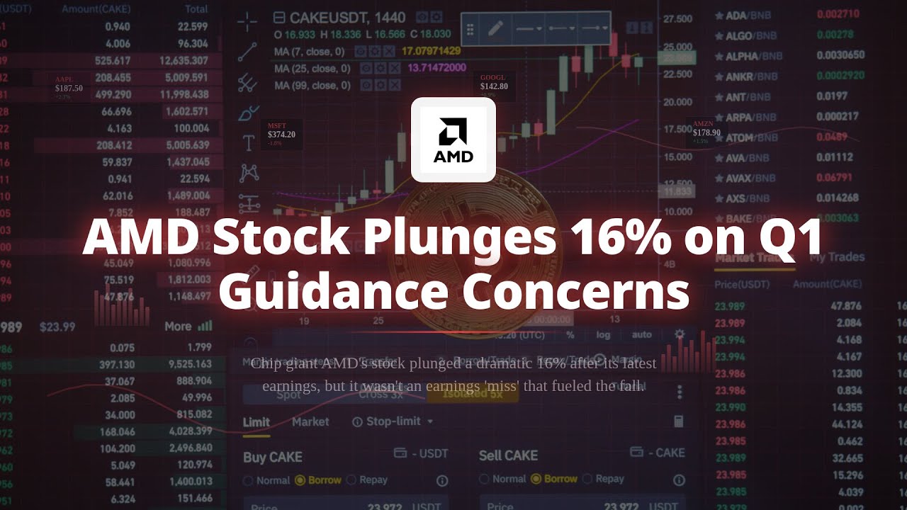 AMD Stock CRASHED 16% After Earnings! What Happened? - YouTube