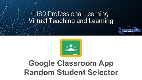 Google Classroom Mobile App Student Selector