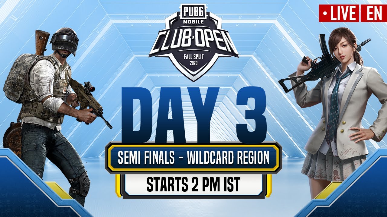 [EN] PMCO Wildcard Semi-Finals Day 3 | Fall Split | PUBG MOBILE CLUB OPEN 2020