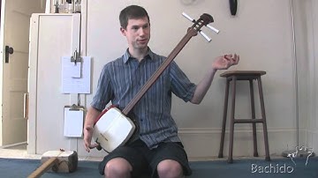 Bachido Blogcast E1 - How to Hold Tsugaru Shamisen