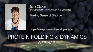 Jane Clarke 4.5.20- Making Sense of Disorder