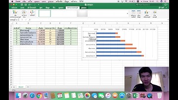 การสร้าง Gantt Chart ด้วย MS Excel