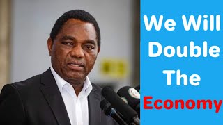 President Hakainde Hichilema Promises To Double The Economy During A Zambia-China Development Forum