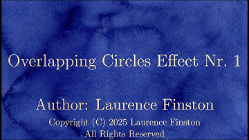 Overlapping Circles Effect Nr. 1