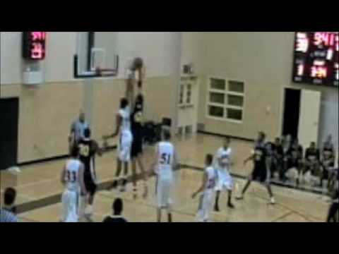 Kyle Luckett of Chabot College Dunks on Defender