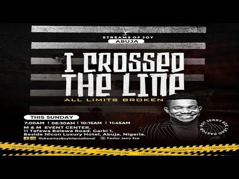 I CROSSED THE LINE ALL LIMITS ARE BROKEN  SUNDAY SERVICE  28TH APRIL 2024