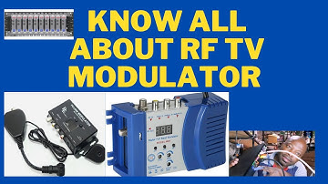 All you need to know about a RF modulator, how to connect it to your satellite receiver.