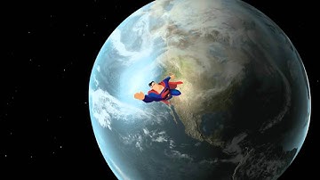 Superman Flight - After Effects, Andrew Kramer Video Co-Pilot tutorial add-on.. Earth Zoom..
