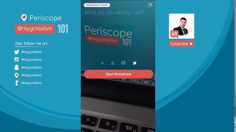 EP10: Periscope 101 - How To Scope For The First Time (Tutorial)