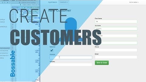 Bossable.com - MEAN Stack: 13 - Style the Create Customer Page