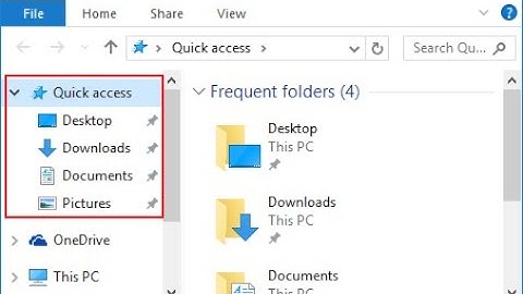 Fix Navigation pane, Quick access,  Not Showing Up in File Explorer on Windows 10 | #TharunStreams
